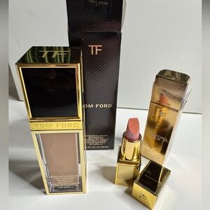 New TOM FORD Shade Illuminate Soft Radiance Foundation Soleil Sunlit Rose Lip